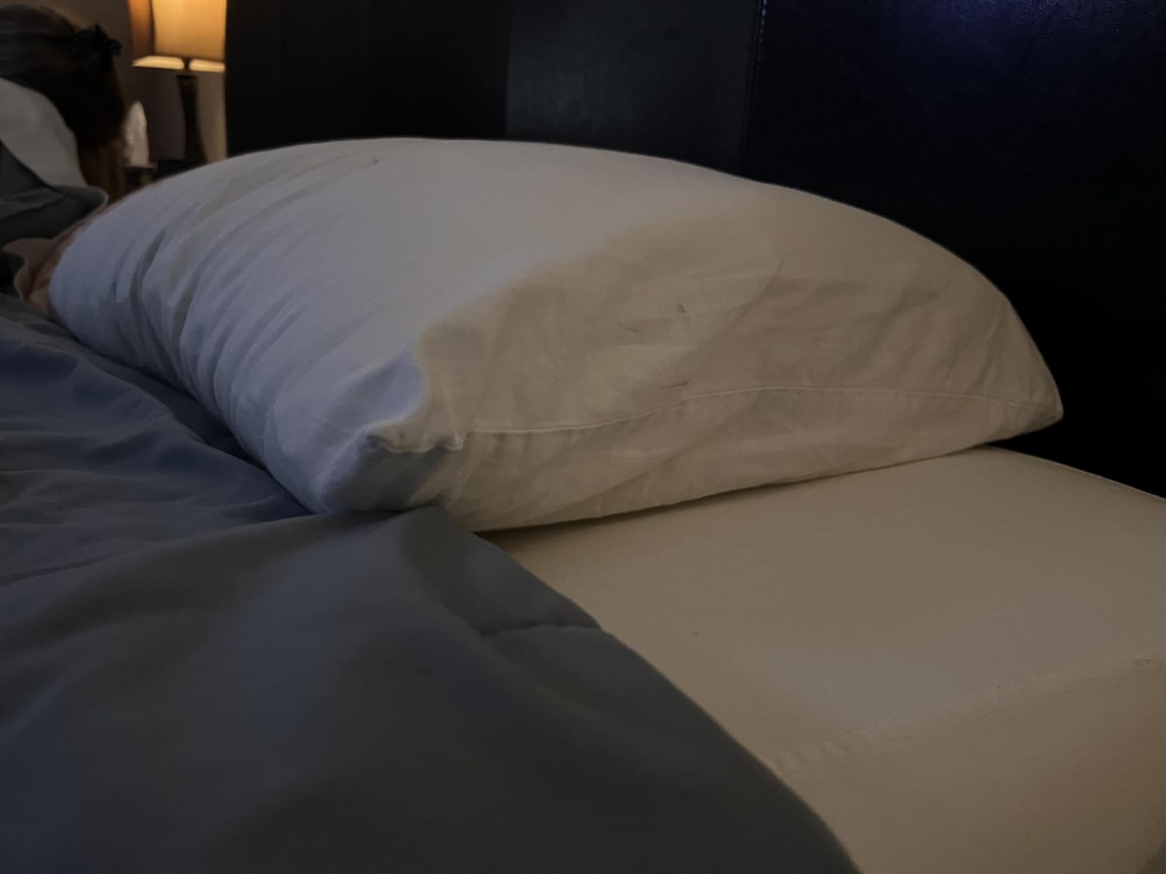 Utopia Bedding Bed Pillows for Sleeping Queen Size (White), Set of 2, Soft & Fluffy Pillow with Down Alternative Filling, Cooling, Hotel Quality, Gusseted Pillow for Back, Stomach or Side Sleepers Customer Review Utopia Bedding Bed Pillows for Sleeping Queen Size (White), Set of 2, Soft & Fluffy Pillow with Down Alternative Filling, Cooling, Hotel Quality, Gusseted Pillow for Back, Stomach or Side Sleepers - Customer Photo 3