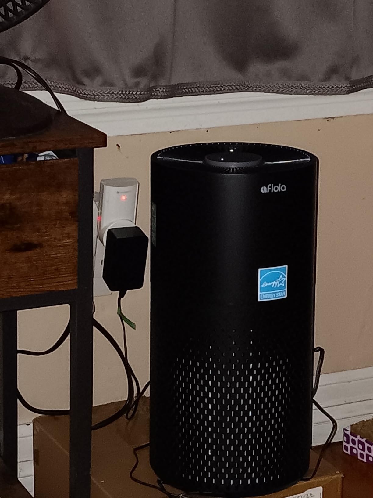 Air Purifiers for Home Bedroom Large Room Up to 1076 Ft², 3-Stage Filter Cleaner Odor Eliminator, Remove Pets Dust Dander Hair Allergy Mold Pollen Smoke Smell, Quiet 22 dB, 7 Colors Night Light Customer Review Air Purifiers for Home Bedroom Large Room Up to 1076 Ft², 3-Stage Filter Cleaner Odor Eliminator, Remove Pets Dust Dander Hair Allergy Mold Pollen Smoke Smell, Quiet 22 dB, 7 Colors Night Light - Customer Photo 2