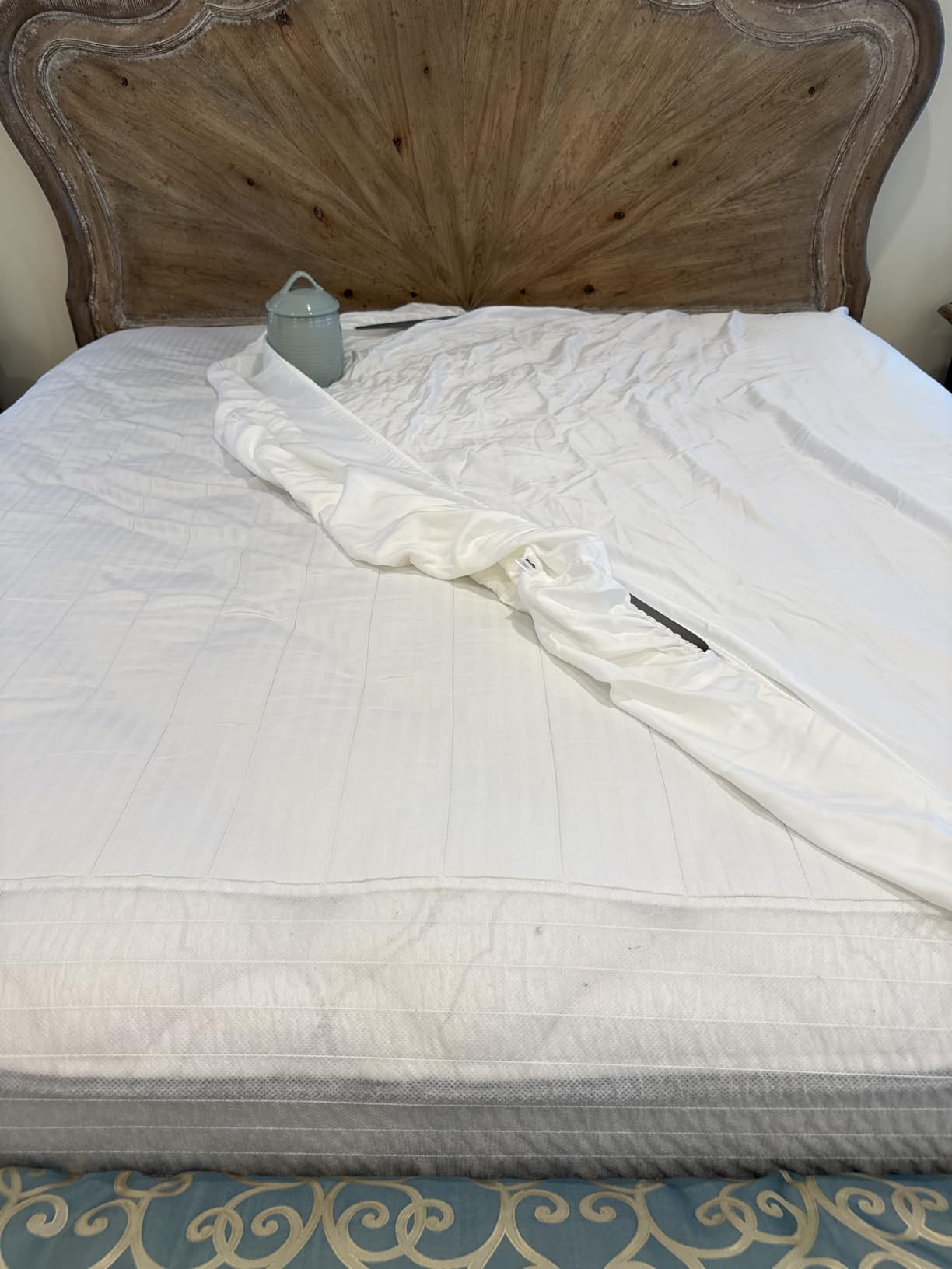 Buffy 100% Eucalyptus Lyocell Sheet Set - Silky Soft, Cool-to-The-Touch, Naturally-Dyed 4 Piece Set w/ 15 Buffy 100% Eucalyptus Lyocell Sheet Set - Silky Soft, Cool-to-The-Touch, Naturally-Dyed 4 Piece Set w/ 15