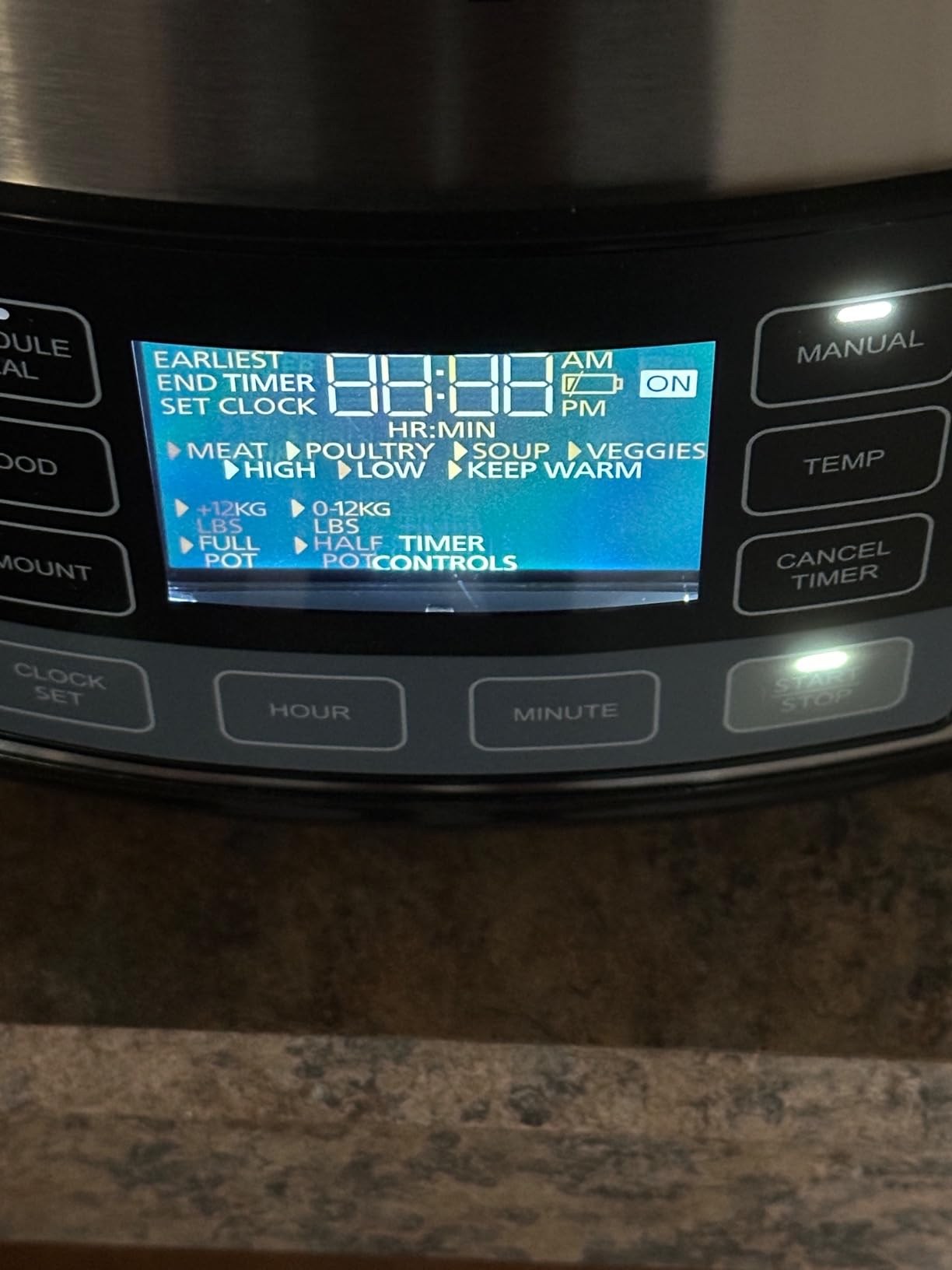 Crock-Pot 7-Quart Slow Cooker, Portable Programmable with Timer, Locking Lid, Stainless Steel - Customer Photo 2