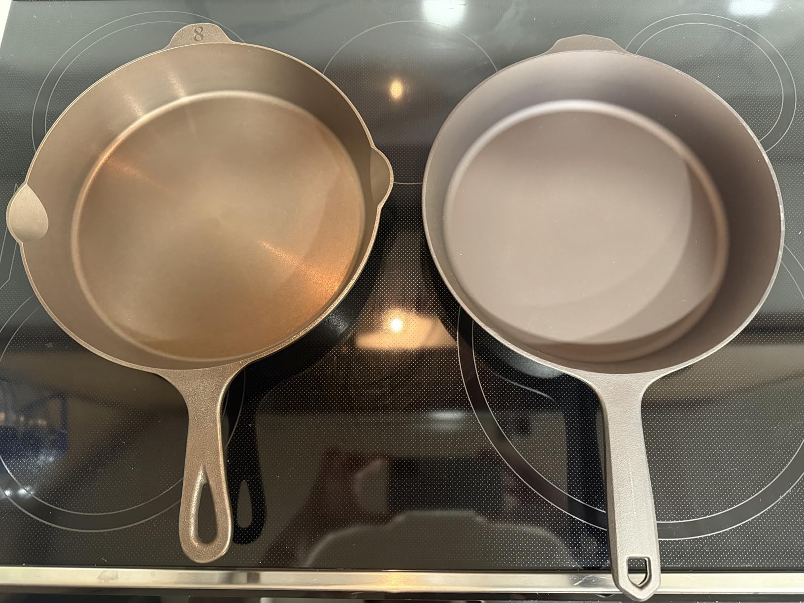 Lancaster Cast Iron Lightweight Cast Iron Skillet - 10.5 Pre-Seasoned Frying Pan Made in USA Customer Review Lancaster Cast Iron Lightweight Cast Iron Skillet - 10.5 Pre-Seasoned Frying Pan Made in USA - Customer Photo 5