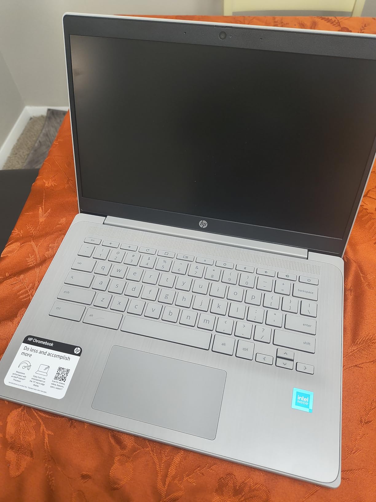 HP Chromebook 14 Laptop, Intel Celeron N4120, 4 GB RAM, 64 GB eMMC, 14 HP Chromebook 14 Laptop, Intel Celeron N4120, 4 GB RAM, 64 GB eMMC, 14