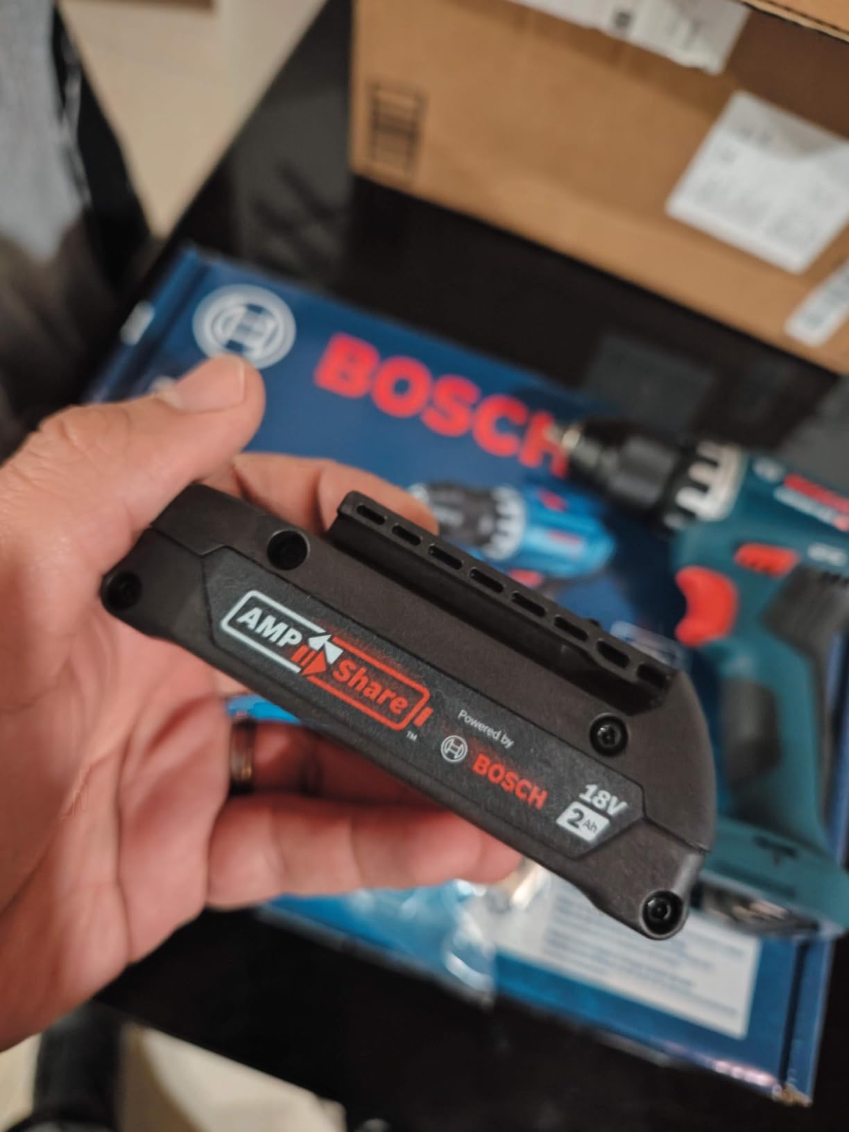 Bosch GSR18V-400B12 18V Compact Brushless 1/2 In. Drill/Driver Kit with (1) 2 Ah Standard Battery Customer Review Bosch GSR18V-400B12 18V Compact Brushless 1/2 In. Drill/Driver Kit with (1) 2 Ah Standard Battery - Customer Photo 1