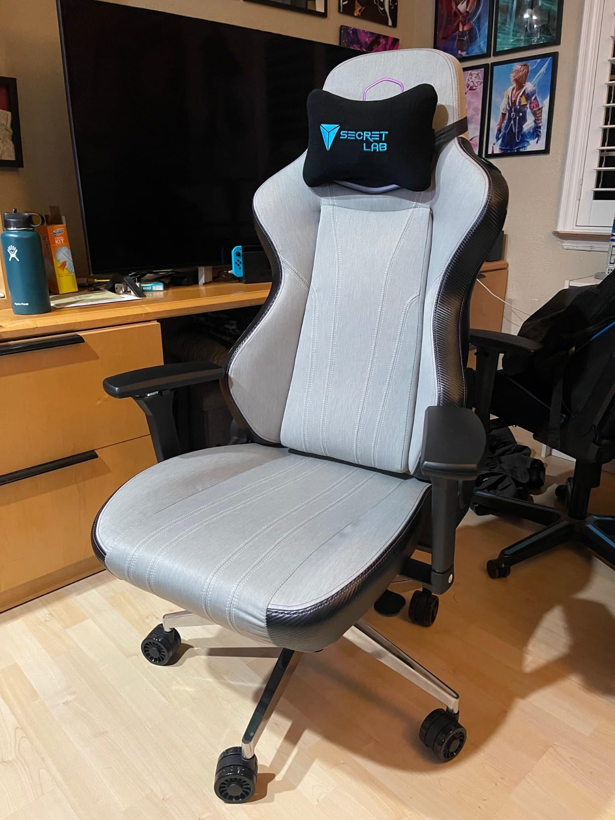 Cooler Master Hybrid 1 Ergonomic Gaming Chair MuscleFlex Mesh, Cold-Molded Foam, Steel Frame | Aluminum Base. 180 Reclining, Adjustable Lumbar Support | Gas Lift, 360 Swivel for PC Game | Office Customer Review Cooler Master Hybrid 1 Ergonomic Gaming Chair MuscleFlex Mesh, Cold-Molded Foam, Steel Frame | Aluminum Base. 180 Reclining, Adjustable Lumbar Support | Gas Lift, 360 Swivel for PC Game | Office - Customer Photo 2