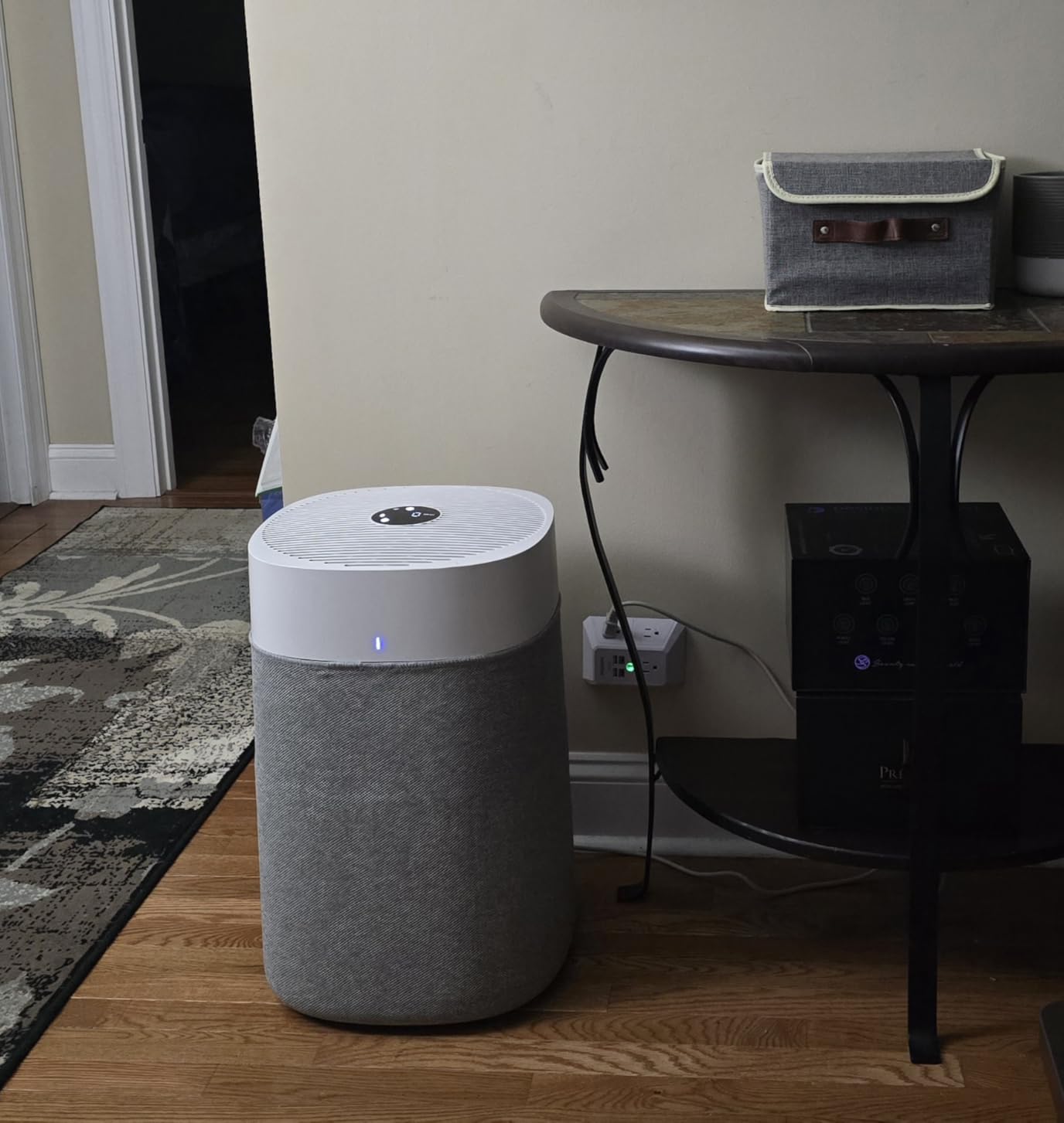 BLUEAIR Air Purifiers for Medium Rooms, Bedroom, Kitchen, Cleans 1,858 sqft in one hour, HEPASilent Smart Air Cleaner for Home, Pets, Allergies, Virus, Dust, Mold, Smoke - Blue Pure 311i Max Customer Review BLUEAIR Air Purifiers for Medium Rooms, Bedroom, Kitchen, Cleans 1,858 sqft in one hour, HEPASilent Smart Air Cleaner for Home, Pets, Allergies, Virus, Dust, Mold, Smoke - Blue Pure 311i Max - Customer Photo 1