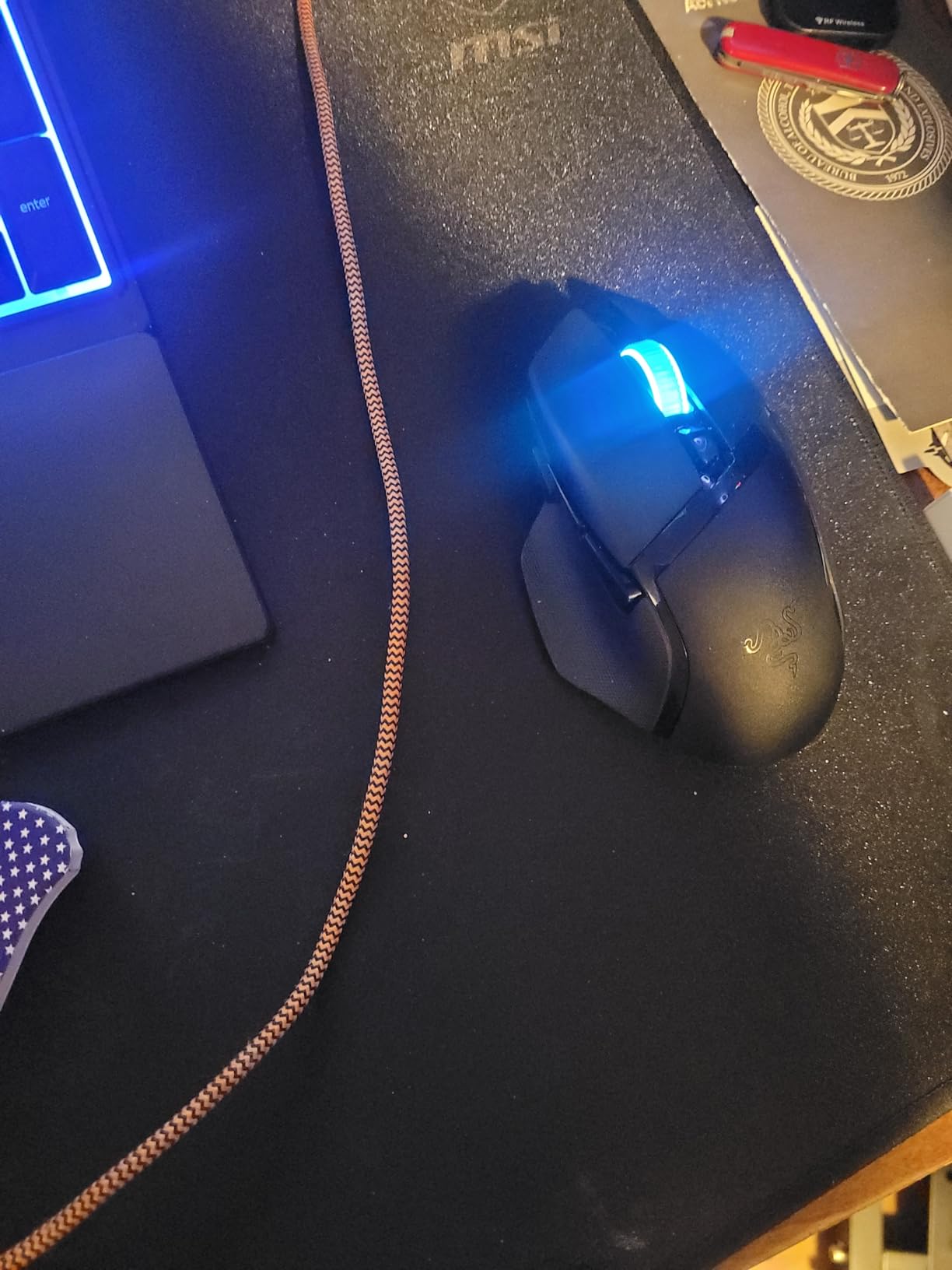 Razer Basilisk V3 X HyperSpeed Customizable Wireless Gaming Mouse: Mechanical Switches Gen-2-5G Advanced 18K Optical Sensor - Chroma RGB 9 Programmable Controls 535 Hr Battery Classic Black Customer Review Razer Basilisk V3 X HyperSpeed Customizable Wireless Gaming Mouse: Mechanical Switches Gen-2-5G Advanced 18K Optical Sensor - Chroma RGB 9 Programmable Controls 535 Hr Battery Classic Black - Customer Photo 1