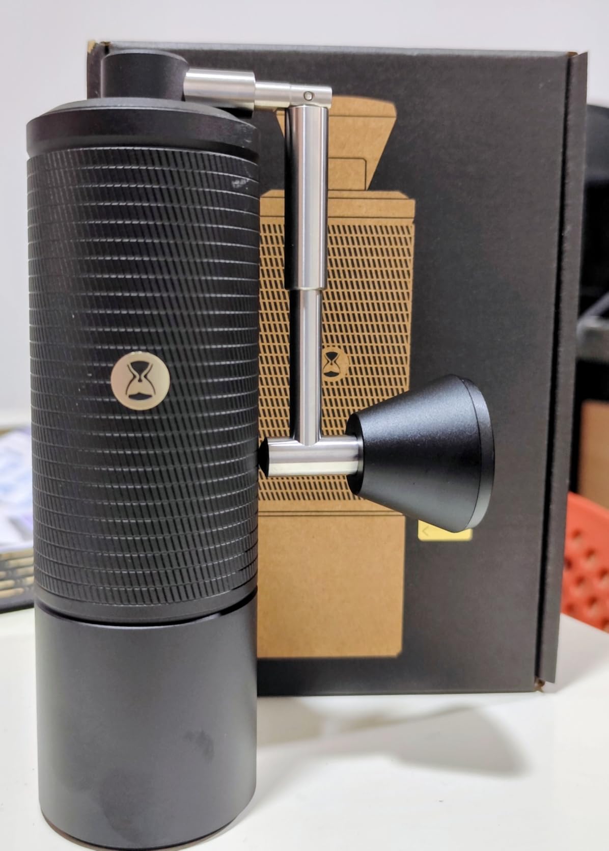 TIMEMORE Chestnut C2S Manual Coffee Grinder Stainless Steel S2C Conical Burr Coffee Grinder, Capacity 25g Hand Coffee Bean Grinder, Double Bearing Positioning, Black Customer Review TIMEMORE Chestnut C2S Manual Coffee Grinder Stainless Steel S2C Conical Burr Coffee Grinder, Capacity 25g Hand Coffee Bean Grinder, Double Bearing Positioning, Black - Customer Photo 2