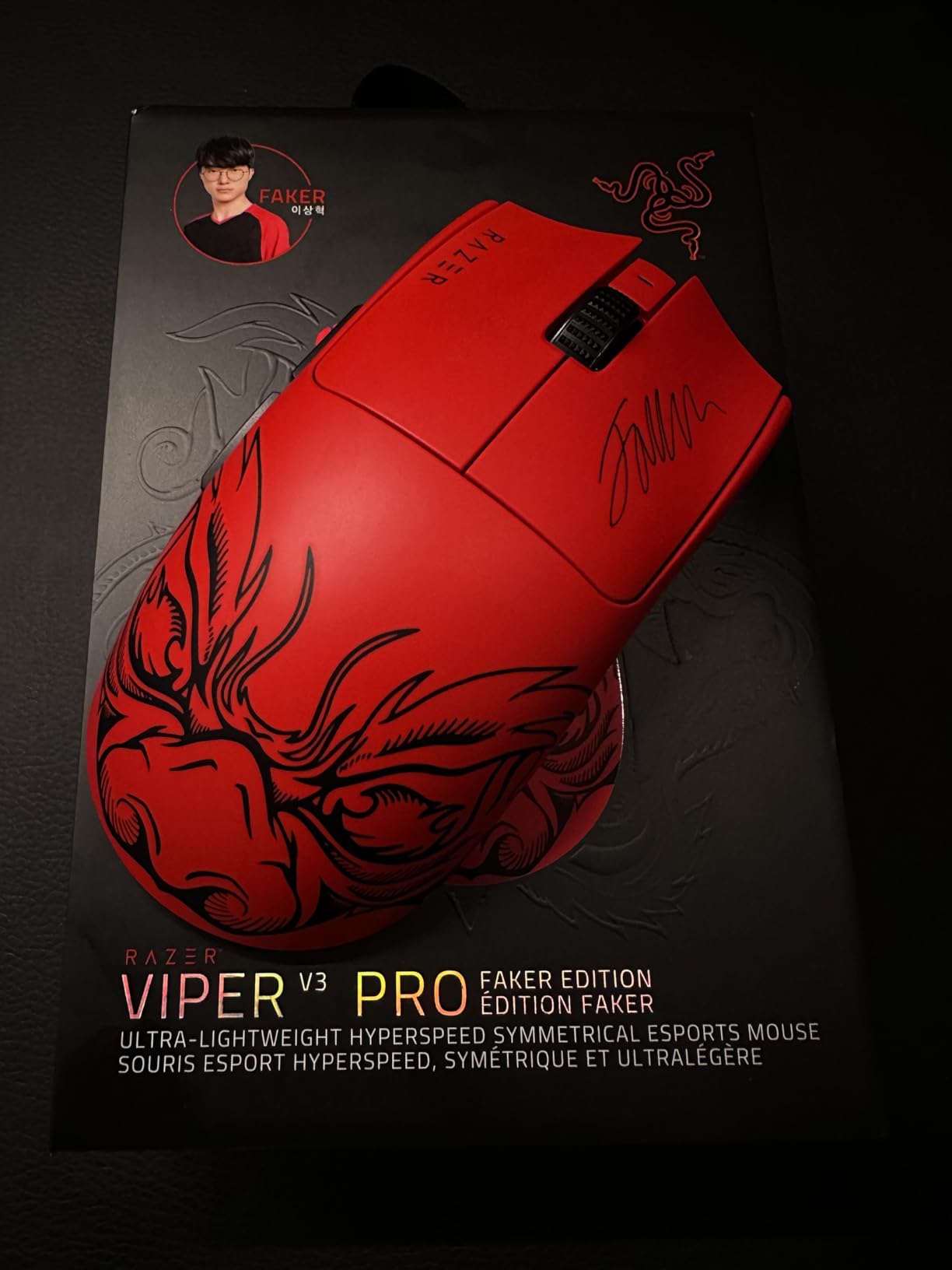 Razer Viper V3 Pro Wireless Esports Gaming Mouse: Symmetrical - 54g Lightweight - 8K Polling - 35K DPI Optical Sensor - Gen3 Switches - 8 Programmable Buttons - 95 Hr Battery - Black Customer Review Razer Viper V3 Pro Wireless Esports Gaming Mouse: Symmetrical - 54g Lightweight - 8K Polling - 35K DPI Optical Sensor - Gen3 Switches - 8 Programmable Buttons - 95 Hr Battery - Black - Customer Photo 1