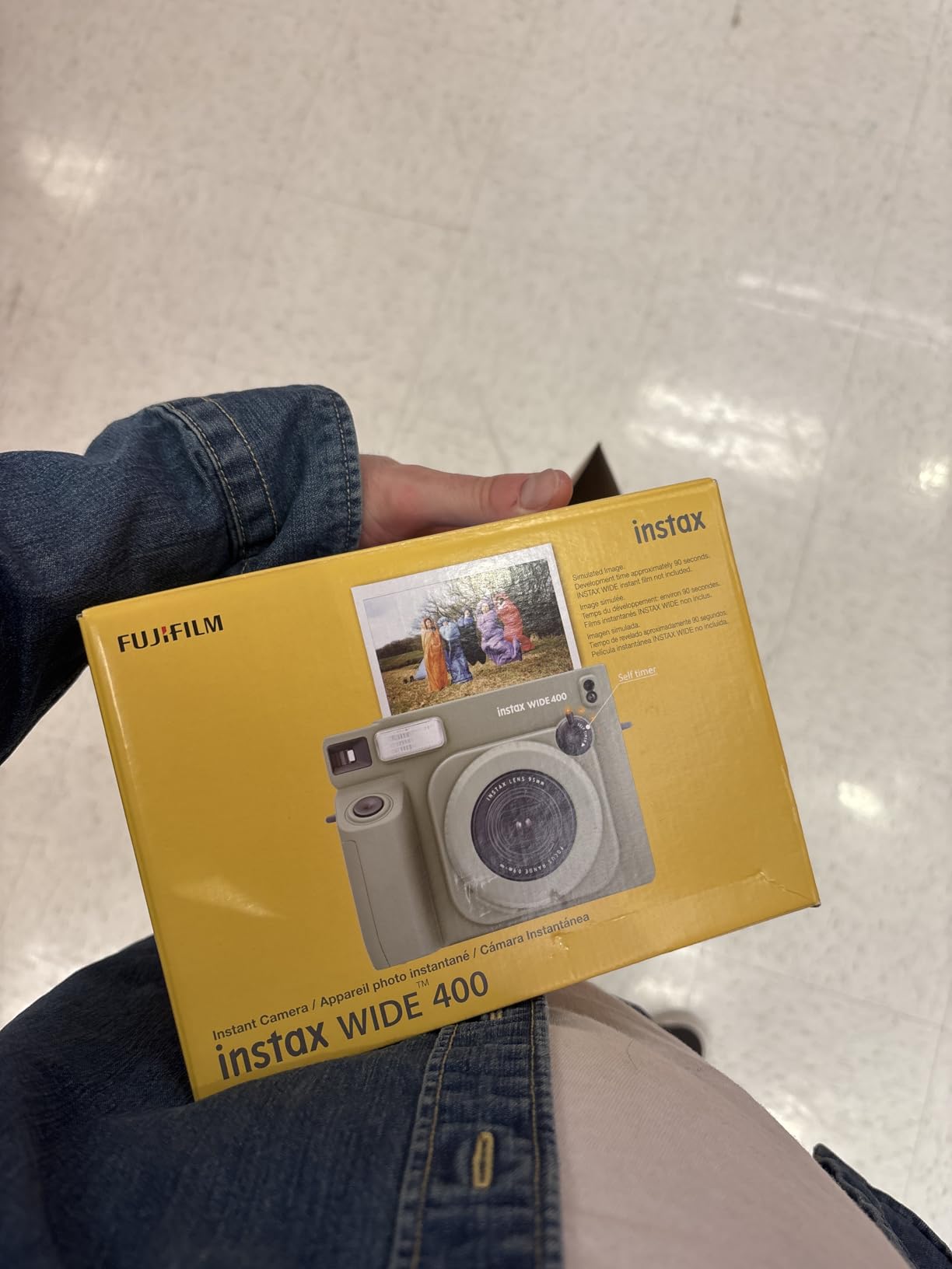 Fujifilm INSTAX Wide 400 Instant Camera - Sage Green - Customer Photo 3