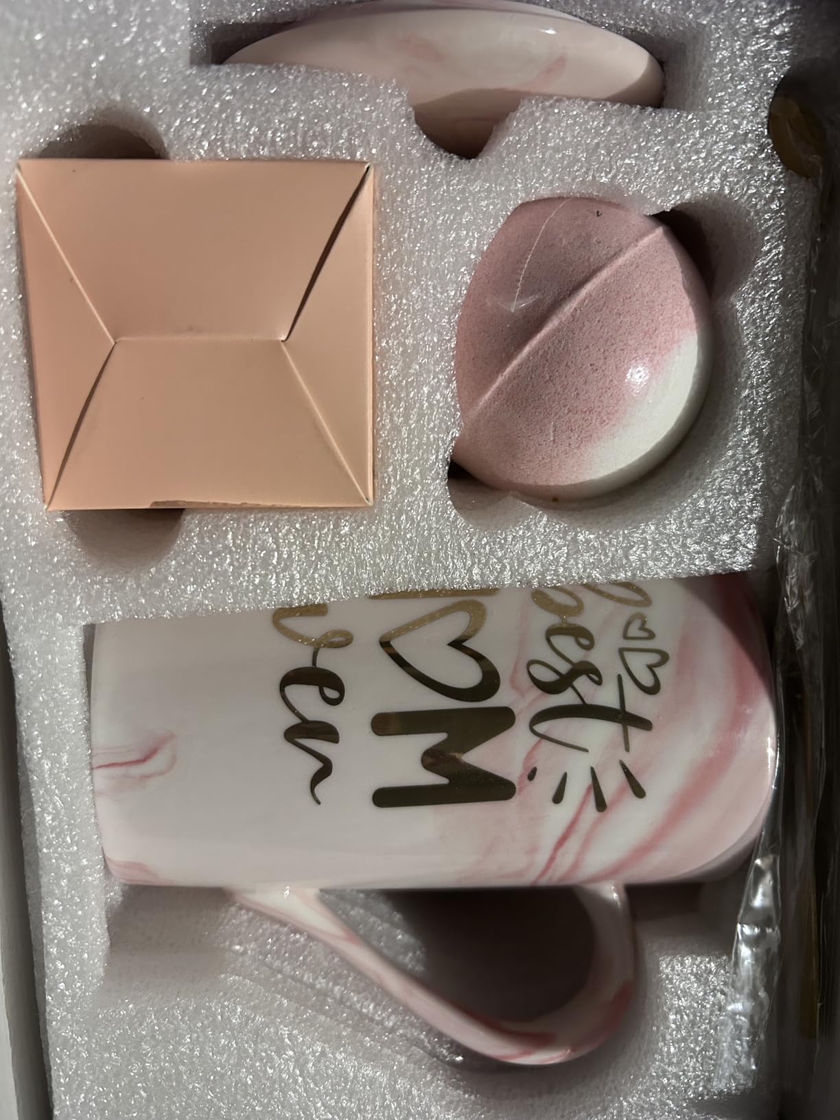 Birthday Gifts for Women, Mom, Sister, Friend: Unique Pink Self Care Spa Relaxation Baskets Set, Christmas, Holiday, Valentines Day Presents for Her, Girlfriend, Grandma, Wife, Bestie, Coworkers - Customer Photo 3