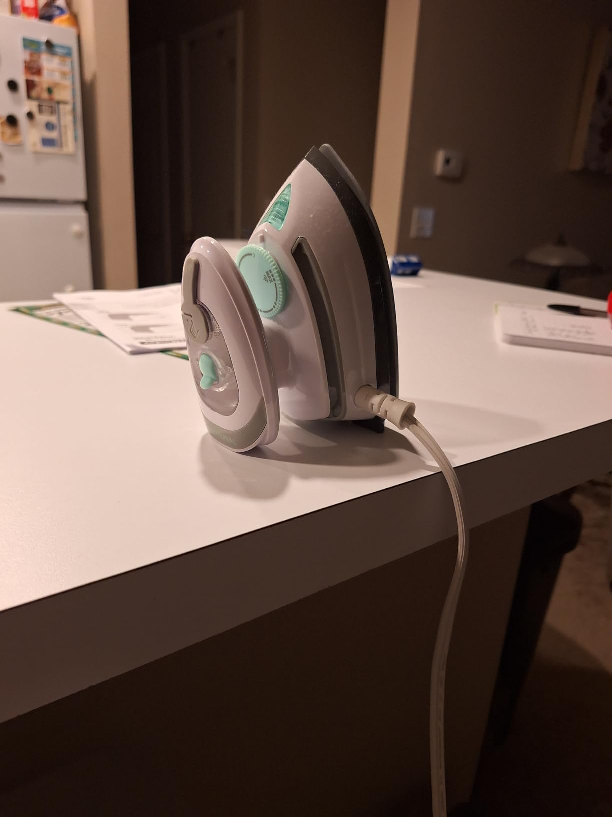BEAUTURAL Mini Travel Steam Iron for Clothes with Dual Voltage, Temperature Control, Non-Stick Soleplate and Cord Storage, Ideal for Sewing, Quilting and Handcraft Customer Review BEAUTURAL Mini Travel Steam Iron for Clothes with Dual Voltage, Temperature Control, Non-Stick Soleplate and Cord Storage, Ideal for Sewing, Quilting and Handcraft - Customer Photo 1