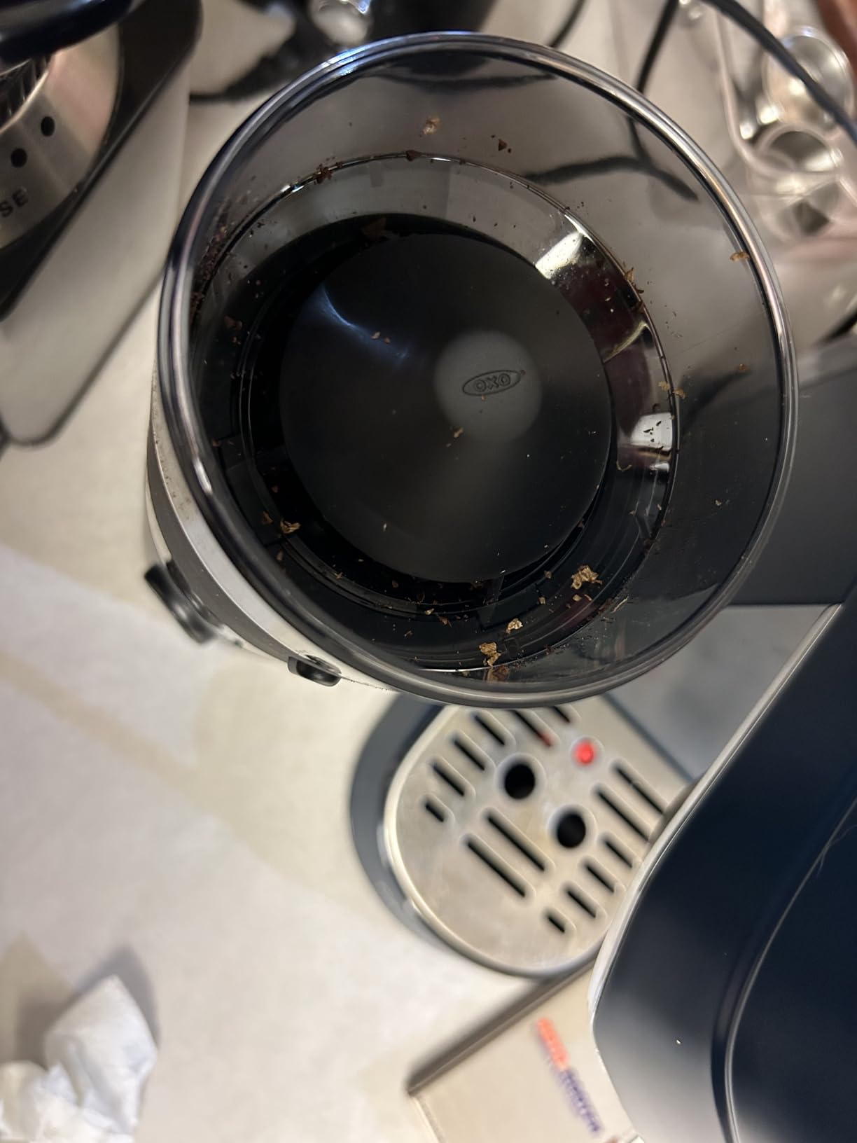 OXO Brew Compact Conical Burr Coffee Grinder Customer Review OXO Brew Compact Conical Burr Coffee Grinder - Customer Photo 2