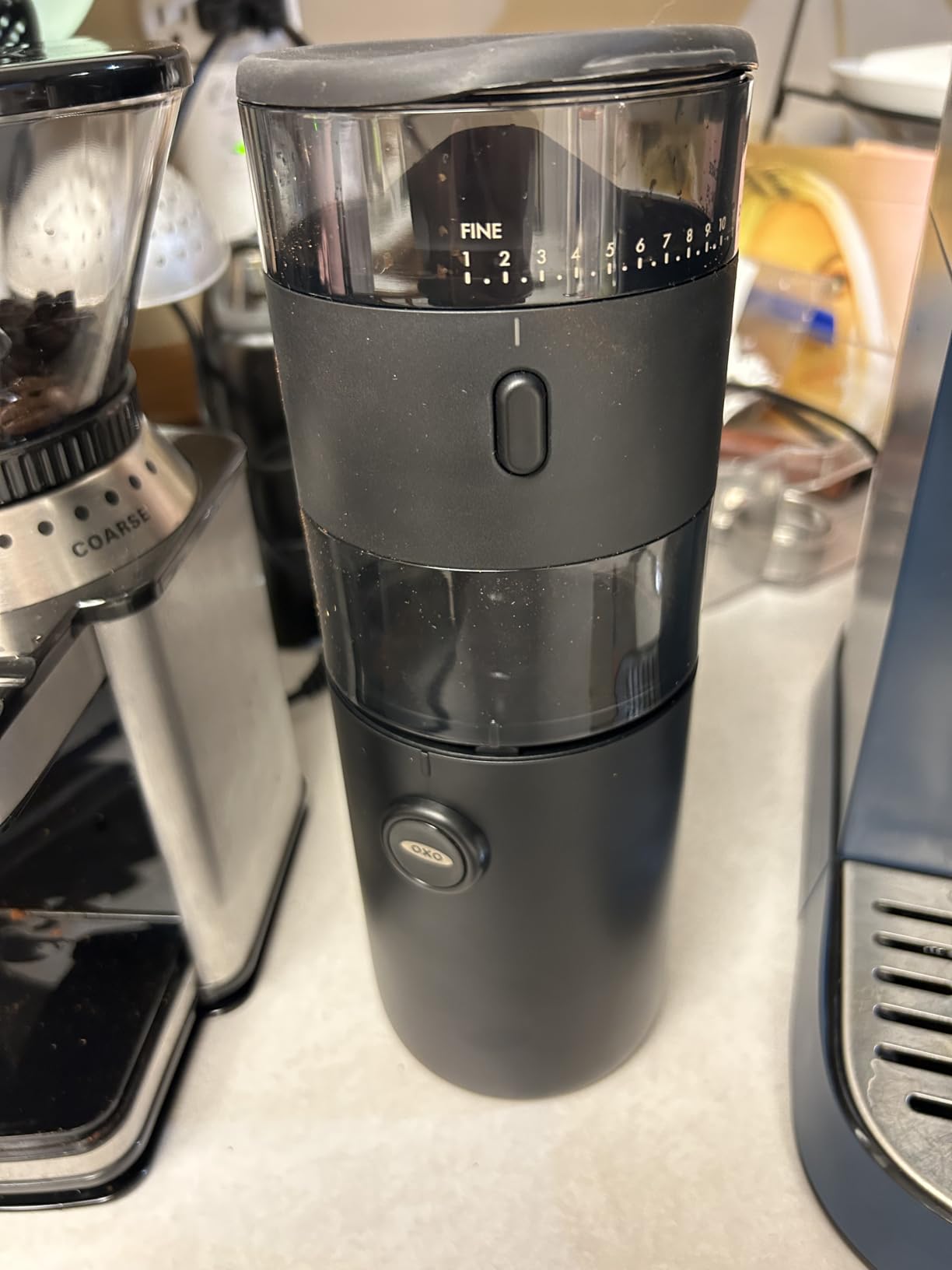 OXO Brew Compact Conical Burr Coffee Grinder Customer Review OXO Brew Compact Conical Burr Coffee Grinder - Customer Photo 4