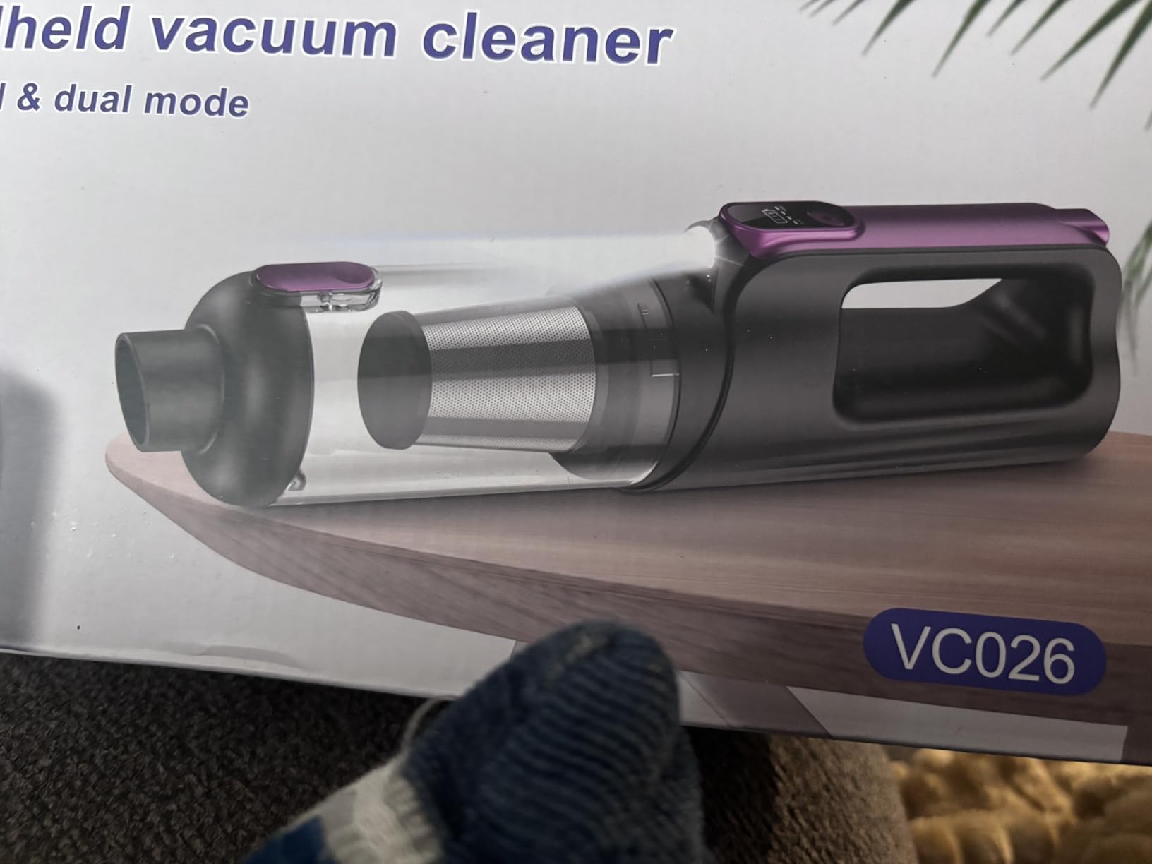 Car Vacuum Portable Cordless, 18000Pa 2 in 1 Vacuum Cleaner&Air Duster, 130W Brushless Motor Handheld Vacuum Cordless with 7800mAh Battery, LED Light, Multi-Nozzles for Car, Home, Office, Pet - Customer Photo 1