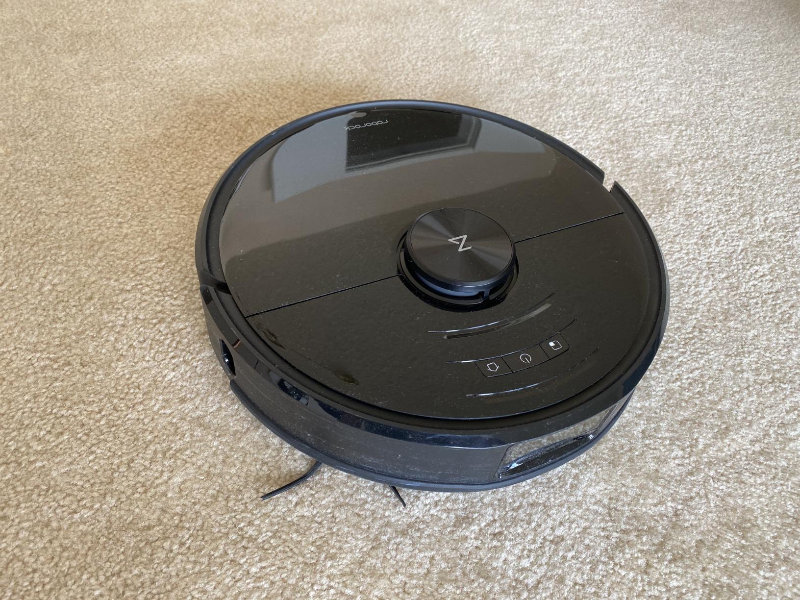 roborock Q7 M5 Robot Vacuum and Mop Combo, 10,000Pa HyperForce Suction, Robotic Vacuum Cleaner, Dual Anti-Tangle System, APP-Controlled Mopping, LiDAR Navigation, for Pet Hair and Carpet, Black - Customer Photo 2