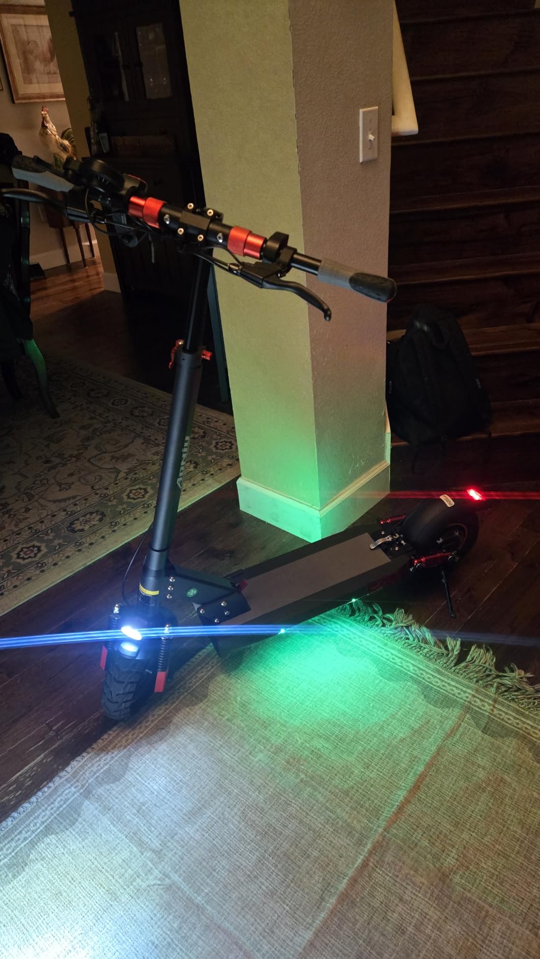 m4 Electric Scooter for Adults with seat 25-30 mph Fast Speed Heavy Duty 300+ lbs 10 inch Off Road Foldable e Scooter Mobility e Scooters for Girls Men Teens 31-37 Miles Long Range Bike Customer Review m4 Electric Scooter for Adults with seat 25-30 mph Fast Speed Heavy Duty 300+ lbs 10 inch Off Road Foldable e Scooter Mobility e Scooters for Girls Men Teens 31-37 Miles Long Range Bike - Customer Photo 2